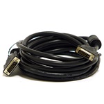 OEM DVI-D M/M video jelkábel 4.5m dual link fekete