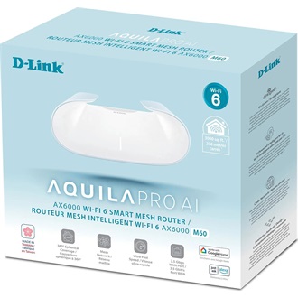 D-Link M60 AX6000 Dual-Band Wi-Fi mesh system (1db)