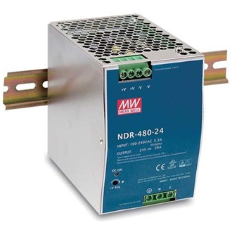 D-Link 48VDC DIN Rail PSU switch tápegység 480W