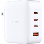 D-Link DCF-141 GaN 140W univerzális hálózati töltő adapter fehér