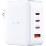 D-Link DCP-101 GaN 100W univerzális hálózati töltő adapter fehér