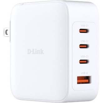 D-Link DCP-101 GaN 100W univerzális hálózati töltő adapter fehér