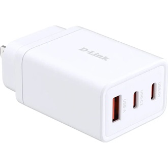 D-Link DCP-651 GaN 65W univerzális hálózati töltő adapter fehér