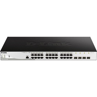 D-Link DGS-1210-28P PoE rack switch