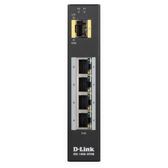D-Link DIS-100G-5PSW PoE switch