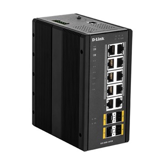 D-Link DIS-300G-14PSW Industrial PoE switch