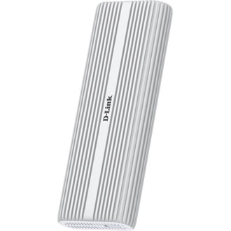 D-Link DSP-411 M.2 2280 PCIe NVMe USB4 külső ház fehér