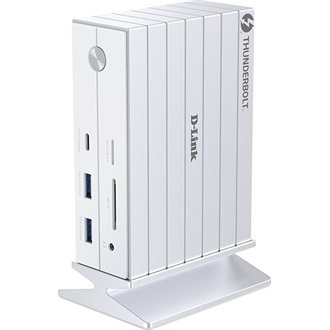 D-Link DUF-E01 14-port 60W Thunderbolt 4 dokkoló ezüst-fehér