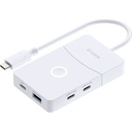 D-Link DUP-501 5-portos USB-C HDMI hub fehér (wireless HDMI)