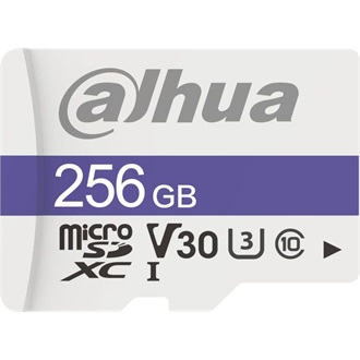 Dahua 256GB TF-C100 UHS-1 Class10 U3 V30 microSDXC memóriakártya BOX fehér