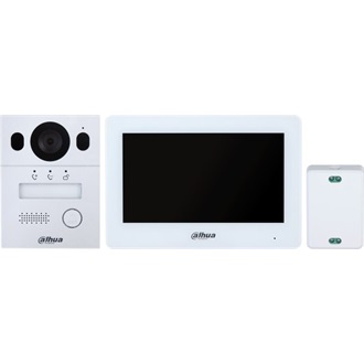 Dahua DHI-KTX01 Wi-Fi smart home kaputelefon-kapucsengő kit IP65/IK07 (7" LCD)