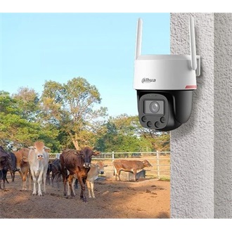 Dahua IP 4G PT dómkamera - P4F-PV-4G PRO (4MP, 4mm, LED30m; H265, 4G; RJ45, IP66, mikrofon, hangszóró, SD, 12VDC)