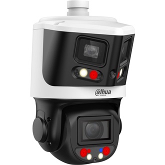 Dahua IP PT Speed dómkamera - SDT3E410-8P-MB-A-PV1 (8MP 4-40mm + 4MP 2,8mm; IR70+LED30m; H265+, IP66)