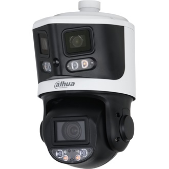 Dahua IP PT Speed dómkamera - SDT3E410-8P-MB-A-PV1 (8MP 4-40mm + 4MP 2,8mm; IR70+LED30m; H265+, IP66)