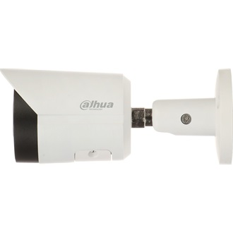 Dahua IP csőkamera - IPC-HFW2449S-S-IL (4MP, 2,8mm, kültéri, H265+, IP67, IR30m, IL10m, SD, PoE, mikrofon, Lite AI)