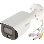 Dahua IP csőkamera - IPC-HFW3249E-AS-LED (AI, 2MP, 2,8mm, H265+, IP67, ICR, WDR, SD, I/O, PoE, audio, mikrofon)