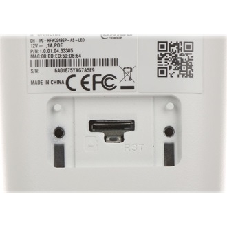 Dahua IP csőkamera - IPC-HFW3249E-AS-LED (AI, 2MP, 2,8mm, H265+, IP67, ICR, WDR, SD, I/O, PoE, audio, mikrofon)
