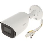 Dahua IP csőkamera - IPC-HFW3842E-AS (AI, 8MP, 3,6mm, H265+, IR30m;  IP67, ICR, WDR, SD, I/O, PoE, audio, mikrofon)