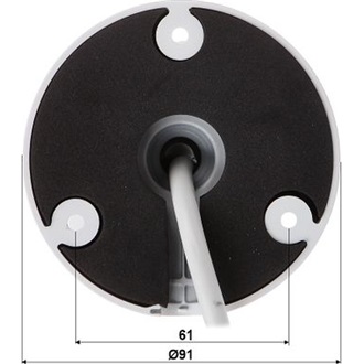 Dahua IP csőkamera - IPC-HFW5442T-ASE (4MP, 3,6mm, kültéri, H265+, IP67, IR50m, ICR, WDR,SD,ePoE,I/O,IK10,audio AI)