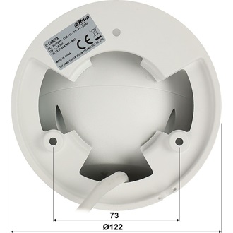 Dahua IP dual turretkamera - IPC-PDW3849-AS-PV (8MP, 2,8mm; H265+, IP67, IR+LED20m, ICR, WDR, PoE, mikrofon, AI; Tioc)