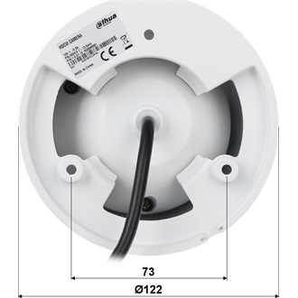 Dahua IP turretkamera - IPC-HDW1230T-ZS (2MP, 2,8-12mm, kültéri, H265+, IP67, IR50m, ICR, DWDR, 3DNR, PoE)