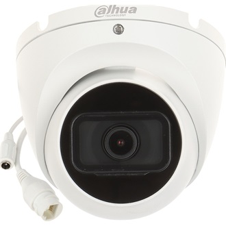 Dahua IP turretkamera - IPC-HDW1530T (5MP, 2,8mm, kültéri, H265+, IP67, IR30m, ICR, DWDR, 3DNR, PoE, mikrofon)