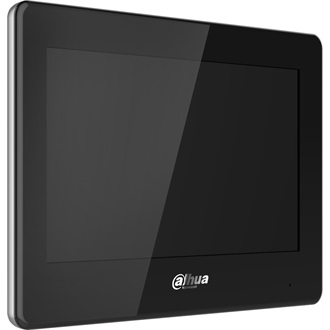 Dahua IP video kaputelefon - VTH5421HB-W (beltéri egység; 7" touch, SD, I/O, PoE, wifi, fekete)