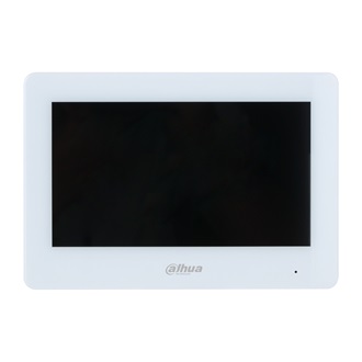 Dahua IP video kaputelefon - VTH5421HW-W (beltéri egység; 7" touch, SD, I/O, PoE, wifi, fehér)
