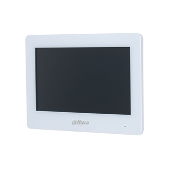 Dahua IP video kaputelefon - VTH5421HW-W (beltéri egység; 7" touch, SD, I/O, PoE, wifi, fehér)