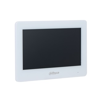 Dahua IP video kaputelefon - VTH5421HW-W (beltéri egység; 7" touch, SD, I/O, PoE, wifi, fehér)