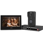 Dahua IP video kaputelefon szett - KTP03 (VTO2111D-P-S3 + VTH2621G-P + PFS3006-4ET-36)