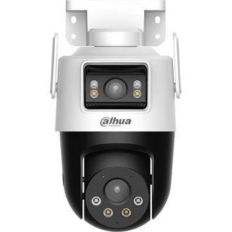 Dahua IP wifi PT dómkamera - P5D-5F-PV (10MP, 5MP 2,8mm + 5MP 6mm, IP66, H265, LED+IR30m, microSD, hangsz., mikr.)