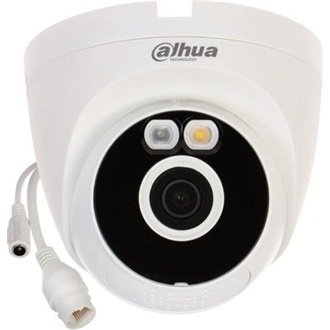 Dahua IP wifi turretkamera - T3A-PV (3MP, 3,6mm, 2,4GHz; H265, IR+LED30m, IP67, SD; mikrofon; hangszóró 12VDC)