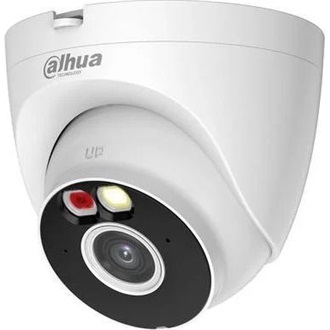 Dahua IP wifi turretkamera - T5A-IL (5MP, 3,6mm, 2,4GHz; H265, IR+LED30m, IP67, SD; mikrofon; 12VDC)