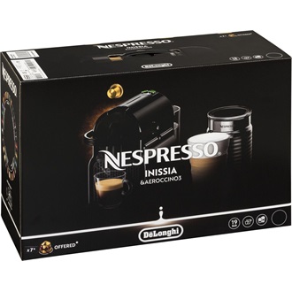 DeLonghi Inissia kapszulás kávéfőző fekete
