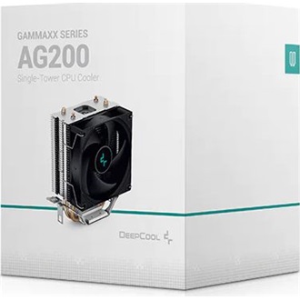 DeepCool AG200 processzor hűtő fekete-szürke