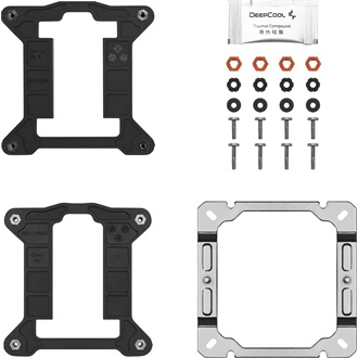 DeepCool AG400 G2 processzor hűtő fekete-szürke