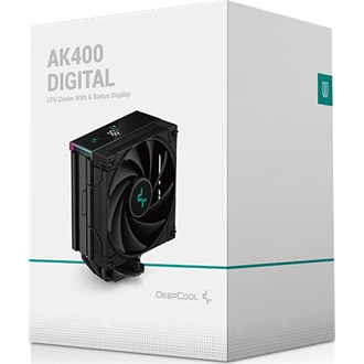 DeepCool AK400 DIGITAL processzor hűtő fekete