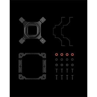 DeepCool AK400 ZERO DARK processzor hűtő fekete