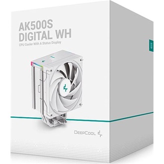 DeepCool AK500S DIGITAL WH processzor hűtő fehér