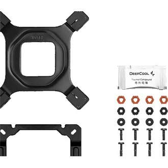 DeepCool AK500S DIGITAL processzor hűtő fekete