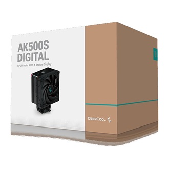 DeepCool AK500S DIGITAL processzor hűtő fekete