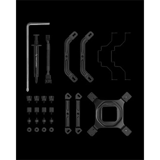 DeepCool AK500 ZERO DARK processzor hűtő fekete