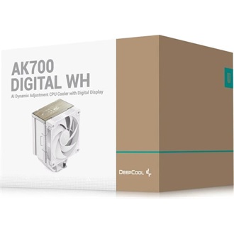 DeepCool AK700 G2 DIGITAL WH processzor hűtő fehér