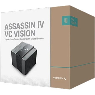 DeepCool ASSASSIN IV VC VISION processzor hűtő fekete