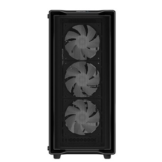 DeepCool CC560 MESH V2 táp nélküli ablakos Mid Tower számítógépház fekete