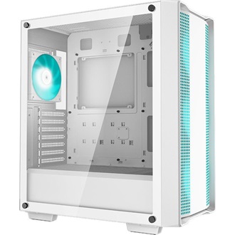 DeepCool CC560 WH V2 táp nélküli ablakos Mid Tower számítógépház fehér