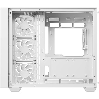 DeepCool CG530U 4F táp nélküli ablakos Mid Tower számítógépház fehér
