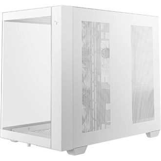 DeepCool CG530U 4F táp nélküli ablakos Mid Tower számítógépház fehér