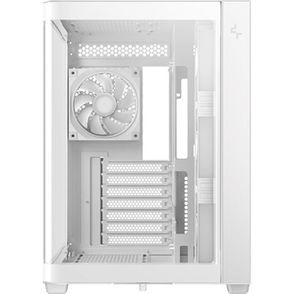 DeepCool CG530U 4F táp nélküli ablakos Mid Tower számítógépház fehér